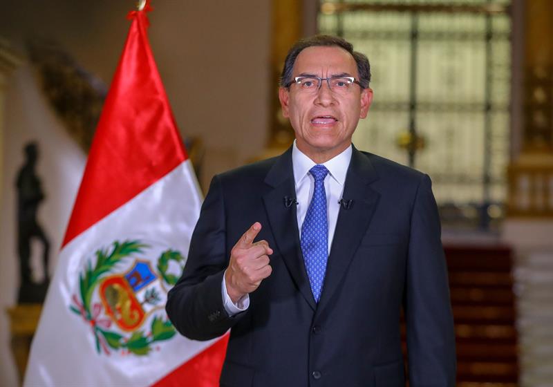 Presidente de Perú propone recortar su mandato y adelantar elecciones