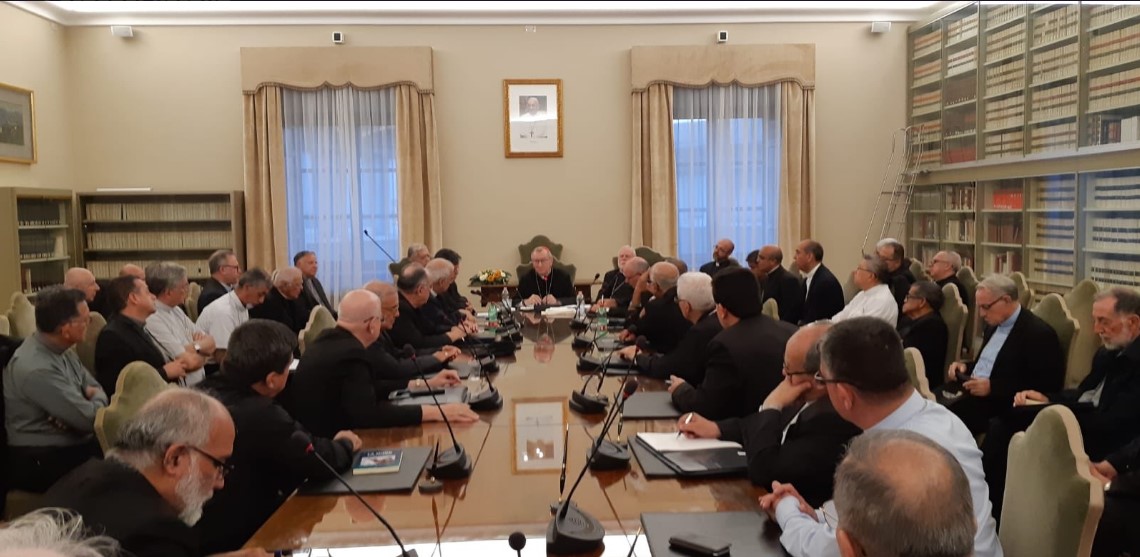 Obispos de Venezuela se reúnen con el Secretario de Estado del Vaticano #VisitaAdLiminaCEV