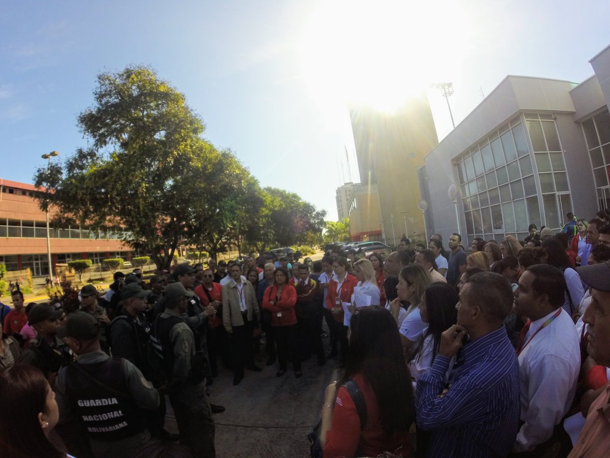 Trabajadores del Banco de Venezuela piden libertad para los compañeros encarcelados #3Sep (video)