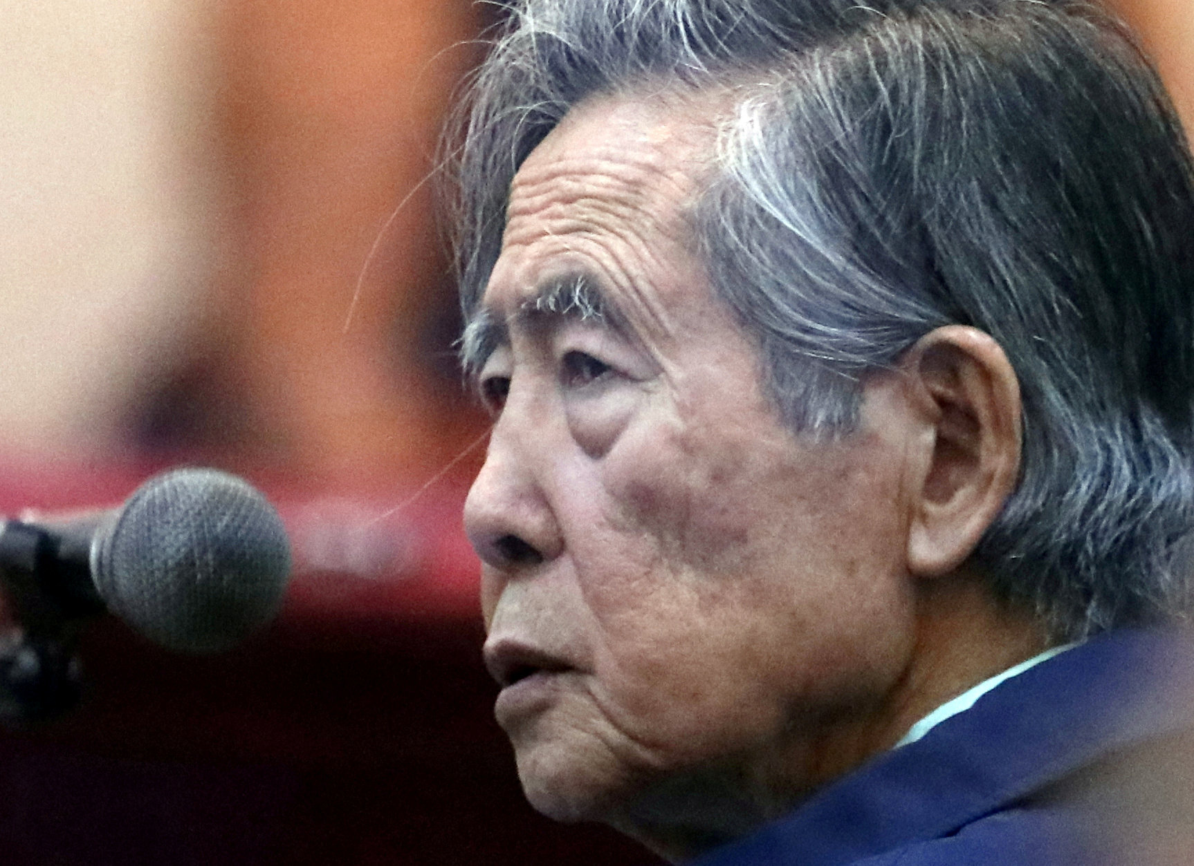 Expresidente peruano Fujimori es hospitalizado por hipertensión