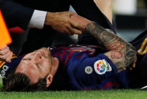Primer día de tratamiento para Leo Messi