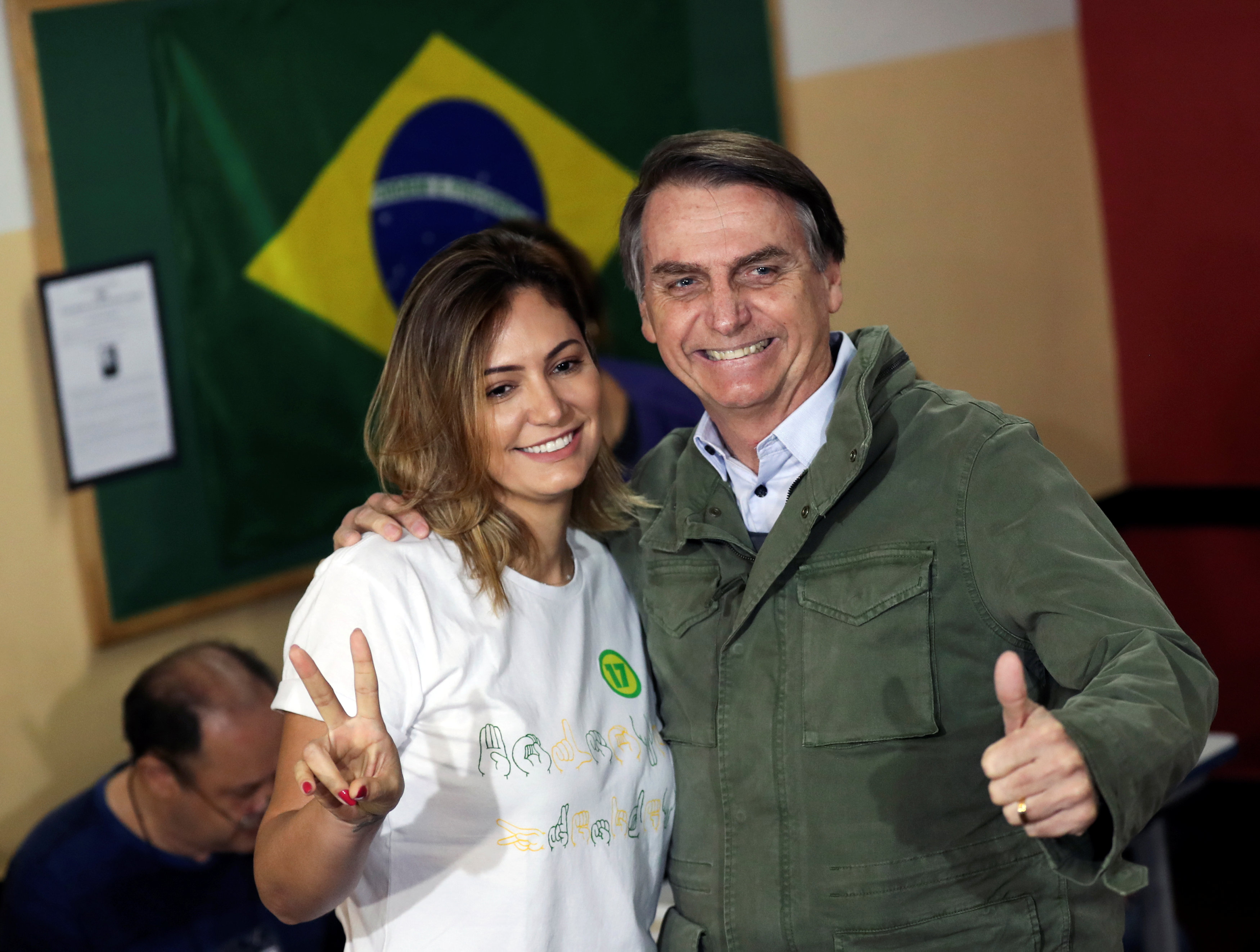 EN IMÁGENES: Jair Bolsonaro votó en Río de Janeiro