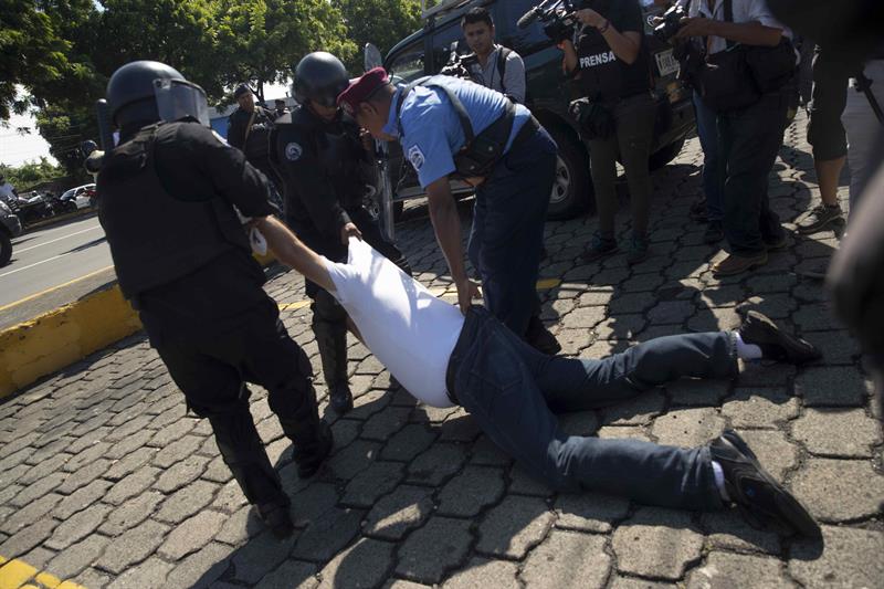 Reportan detención de 17 personas en últimos dos días en Nicaragua