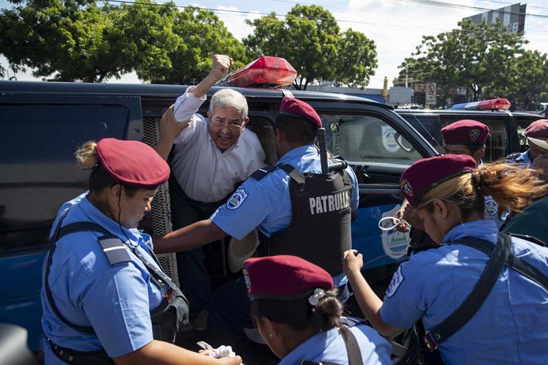 Policía de Nicaragua dice que arrestos son contra agrupaciones terroristas