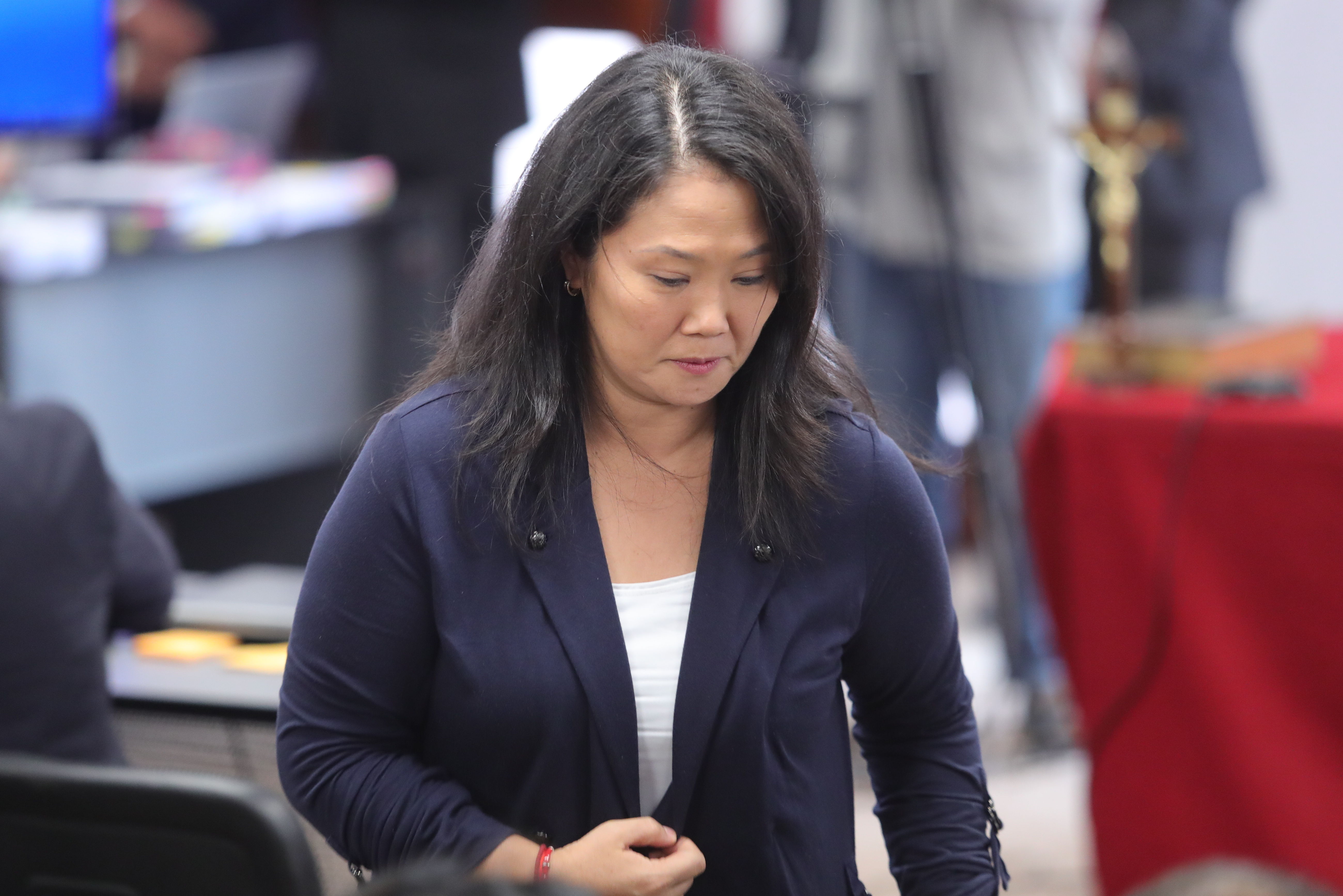 Keiko Fujimori espera que la justicia se imponga al cumplir un mes en prisión