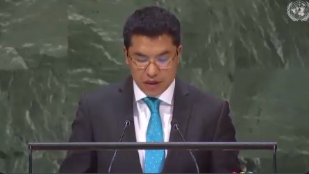Representante de Ecuador ante la ONU: Respaldamos y apoyamos las investigaciones de la CPI