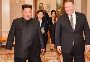 Pompeo anuncia “progresos” sobre los acuerdos de Singapur tras reunirse con Kim en Pyongyang