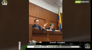Grupo de Lima acuerda dar asilo político en Colombia a funcionarios venezolanos que lo soliciten