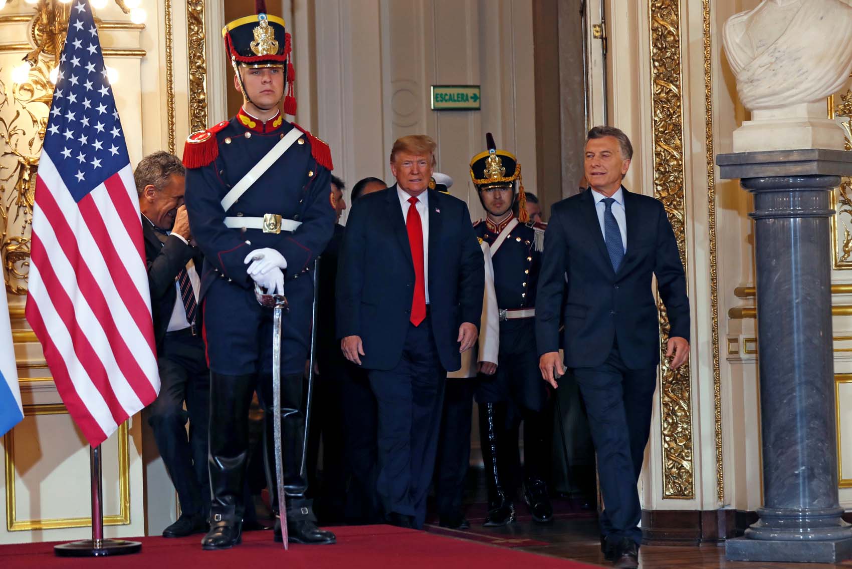Trump y Macri preocupados por Venezuela
