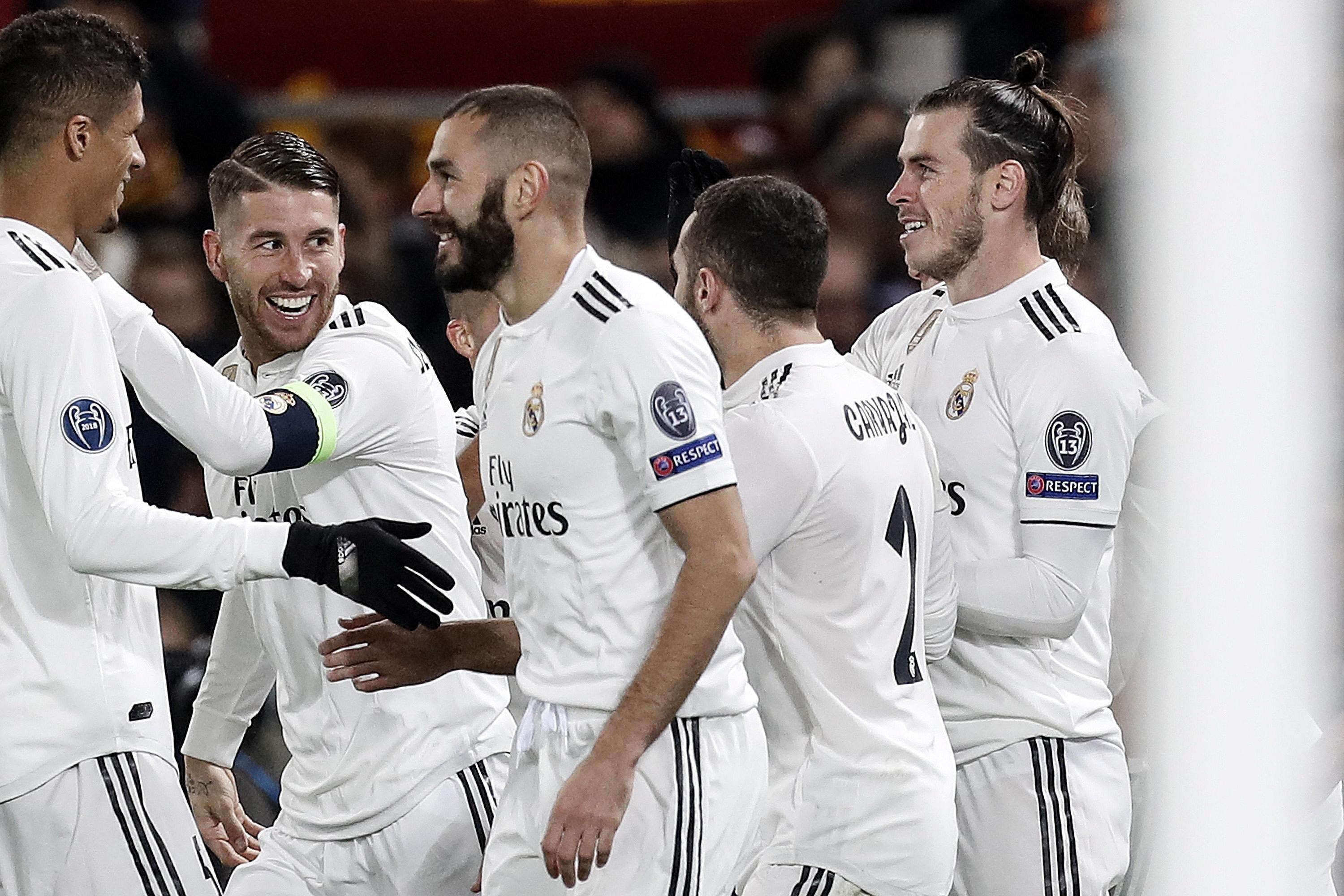 El Real Madrid conquista Roma y sella su pase a octavos de final como primero de grupo