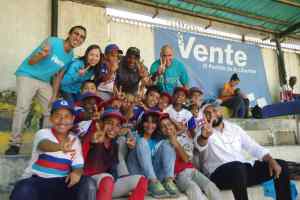 Inicia cuadrangular de béisbol infantil Copa Navidad Vente Venezuela, municipio Sucre