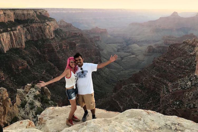 Una pareja murió tras caer por un acantilado de 250 metros mientras se hacían un selfie