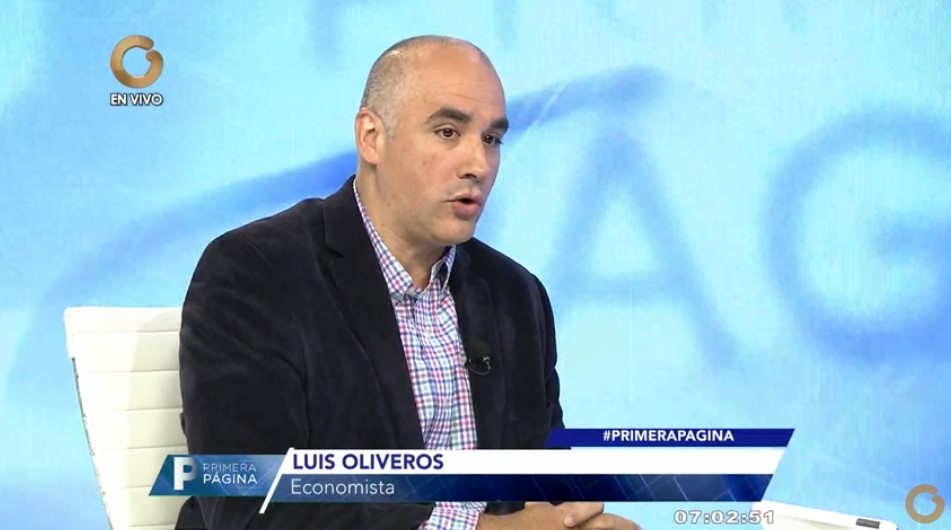 Luis Oliveros: La tendencia indica que vamos a terminar el año entre 3 y 4 millones por ciento de inflación