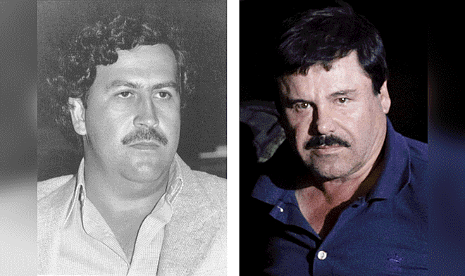 Capos millonarios: Así amasaron su fortuna Pablo Escobar y “El Chapo” Guzmán