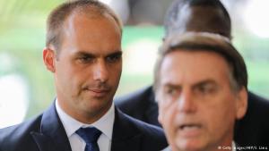 Hijo de Bolsonaro ofrece Brasil para juzgar “dictaduras” de Cuba y Venezuela
