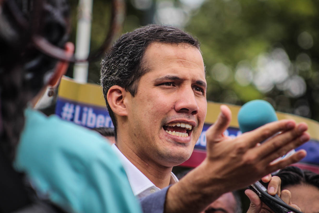 Juan Guaidó descarta una guerra civil en Venezuela