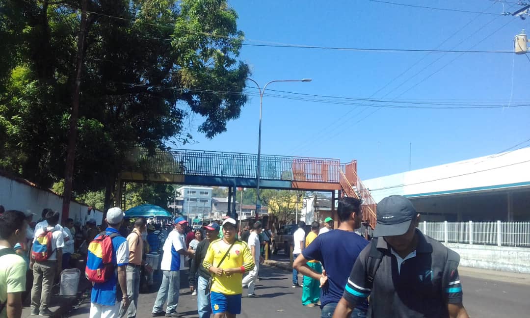FOTO: GNB reprime manifestación opositora en Puerto Ayacucho #23Ene