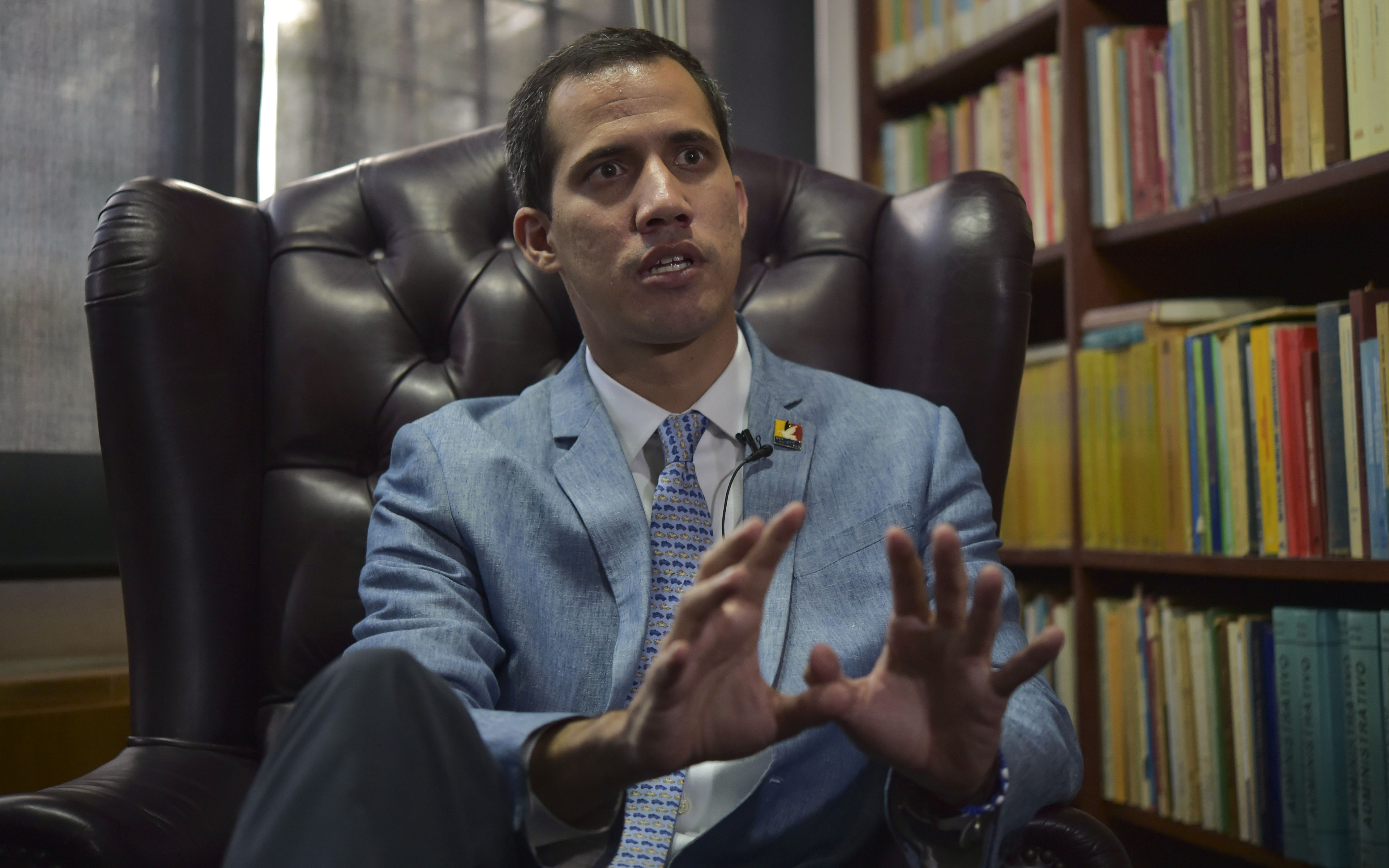 Guaidó no descarta autorizar intervención de EEUU en Venezuela de ser necesario