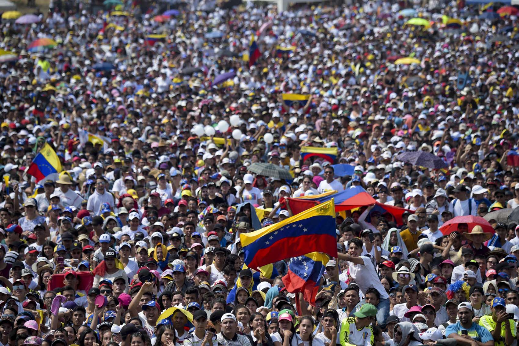 Las FOTOS del Venezuela Aid Live que dan la vuelta al mundo