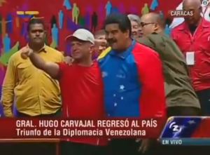 ¡Se fundían en abrazos con Hugo Carvajal! Mira el #TBT que no le gusta a Maduro & Co. (VIDEO)