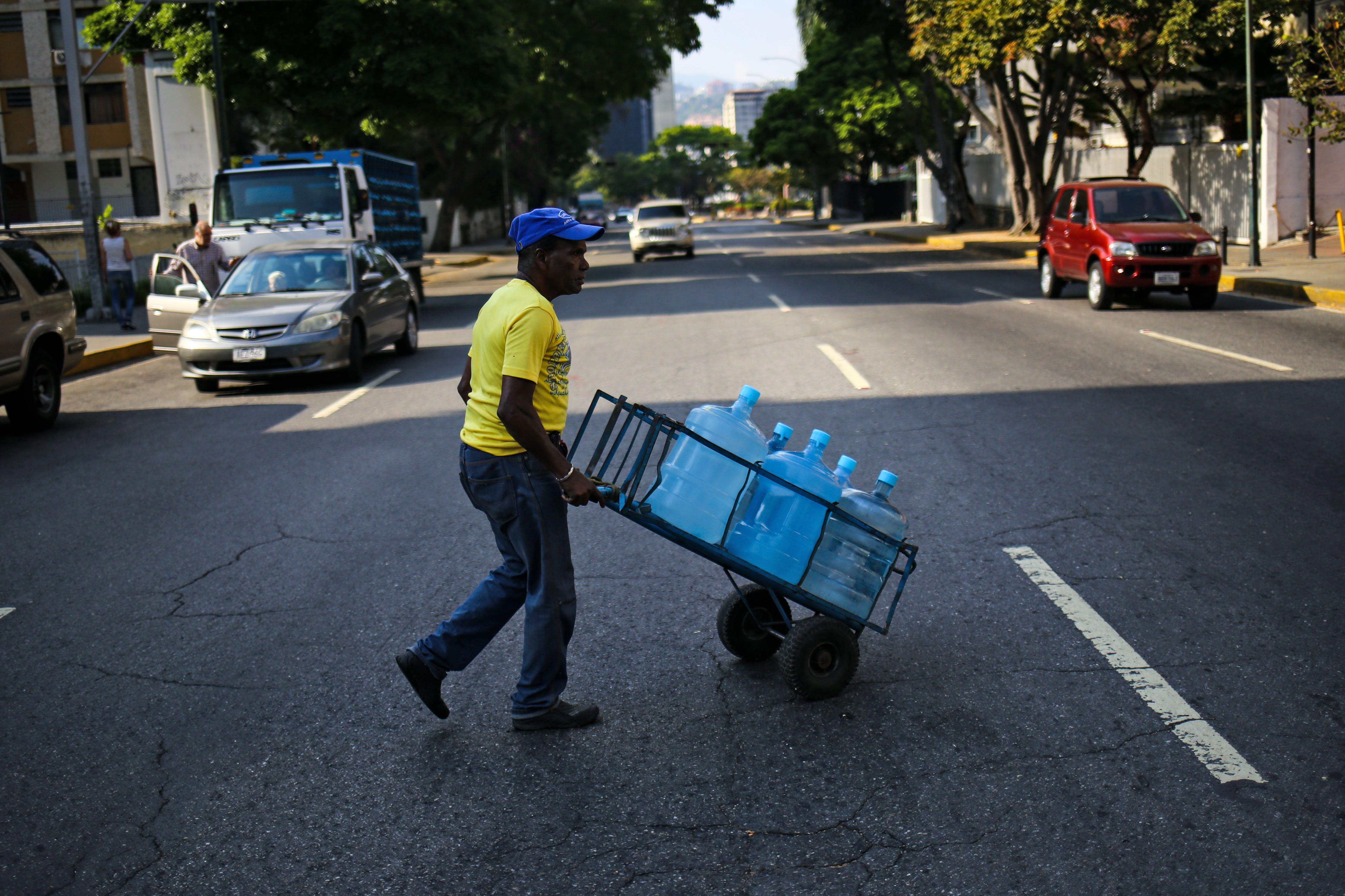 Caracas amanece sin una gota de agua #29Mar