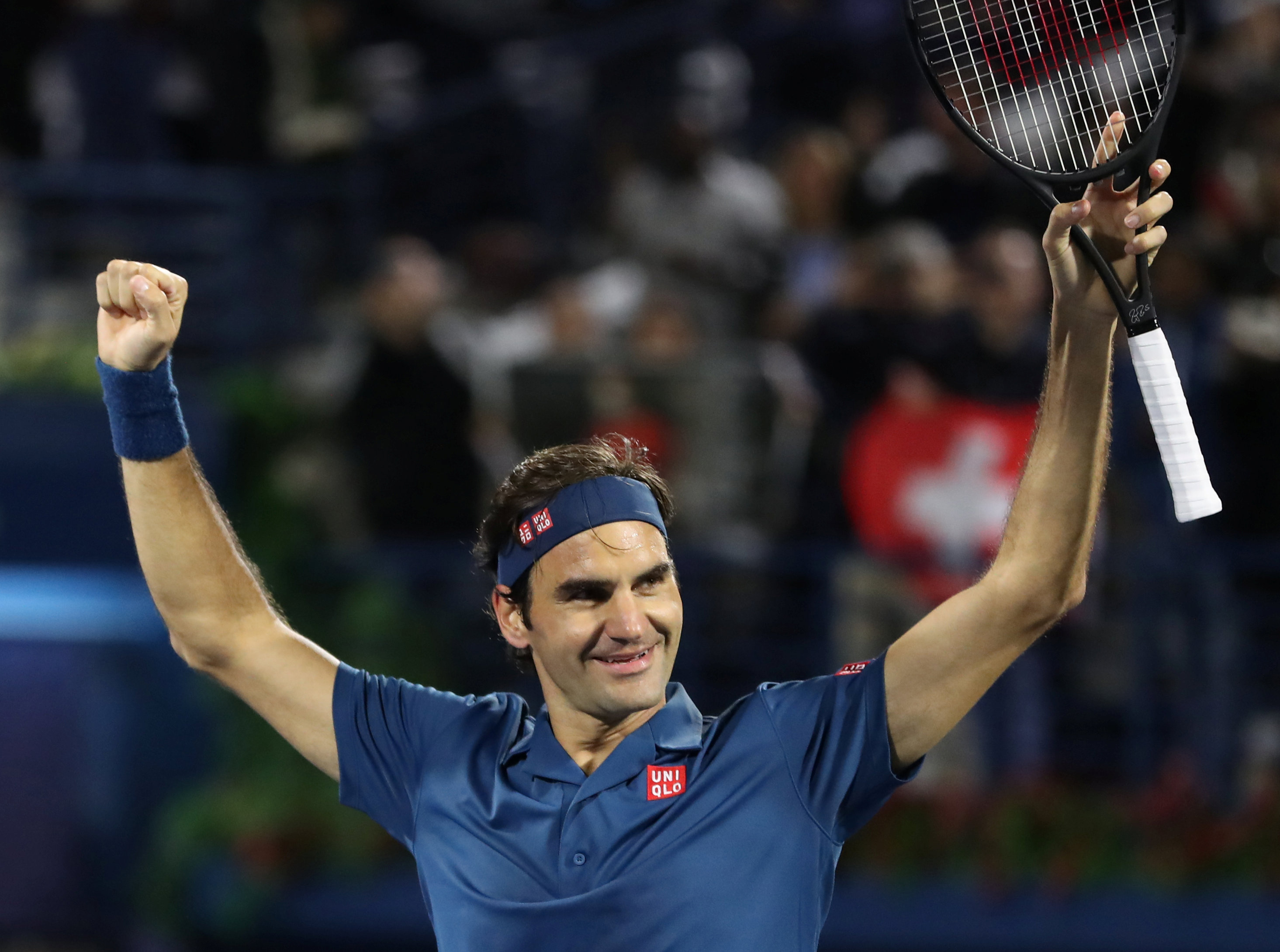 Roger Federer logra en Dubái el 100º título de su carrera