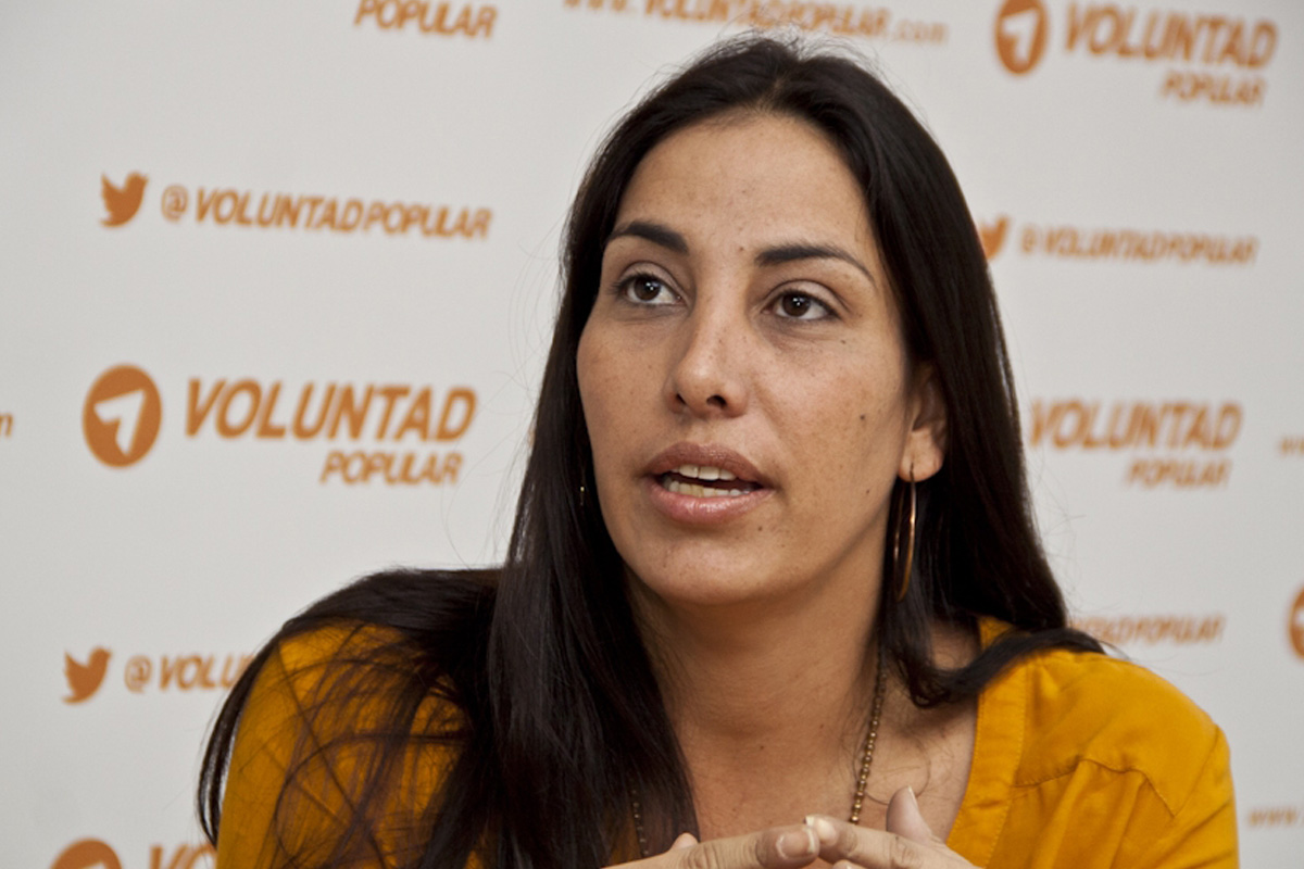Diputada Pichardo: De 1.011 presos políticos que hay en Venezuela, 18 son miembros de Voluntad Popular