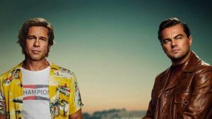 DiCaprio y Pitt son los protagonistas del primer póster de Once Upon a Time in Hollywood