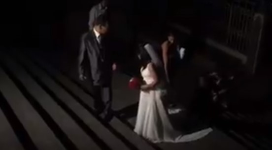 Sí o Sí… A OSCURAS se casó esta pareja durante el mega apagón  (VIDEO)