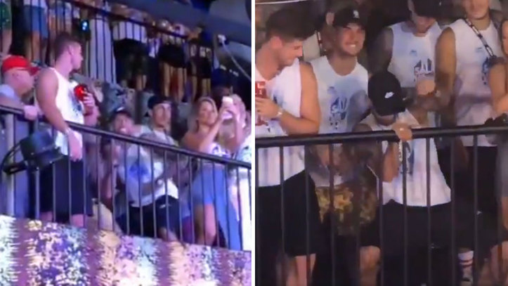 Neymar baila en carnaval con nueva novia tres días después de dejar muletas (Video)