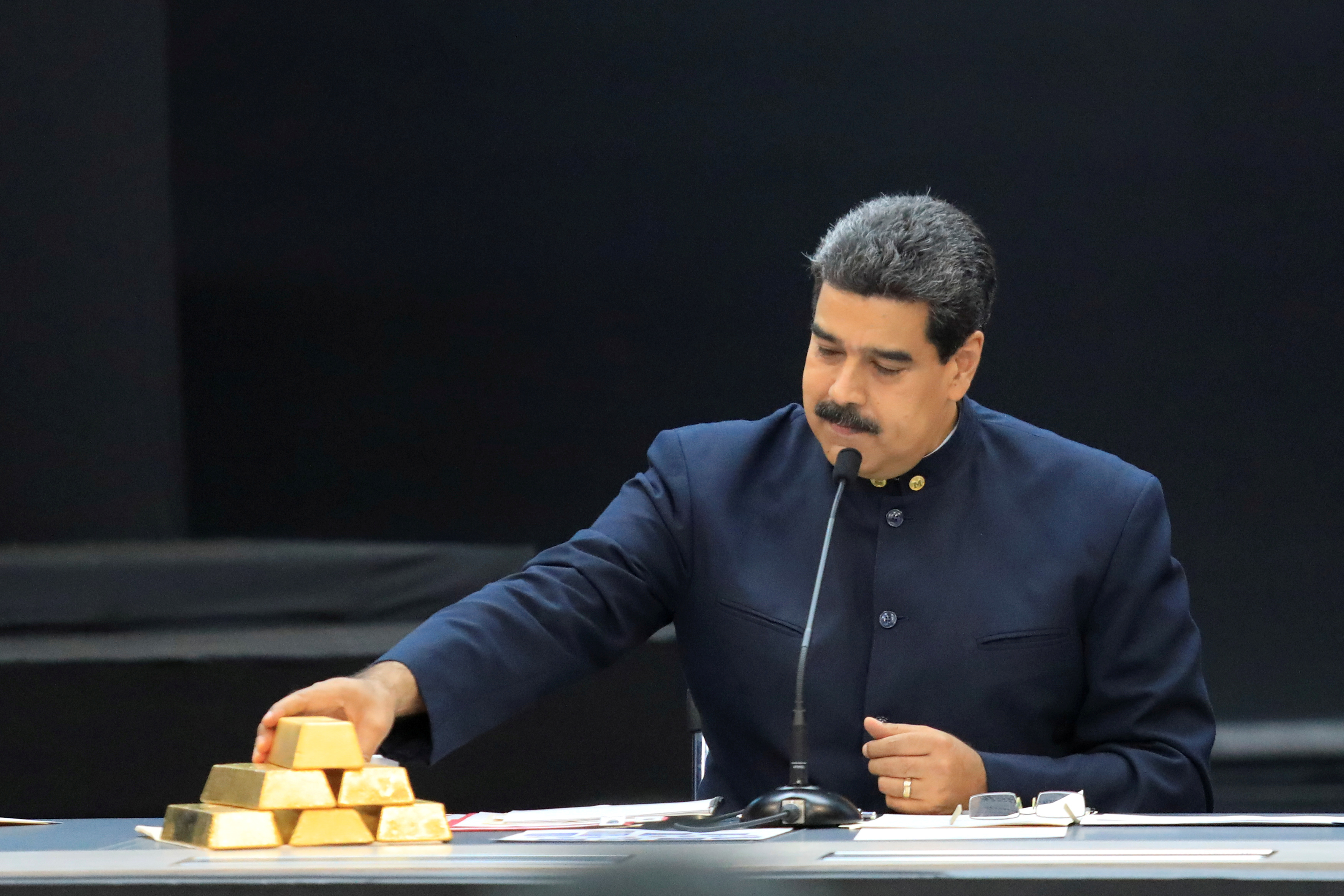 Maduro desaparece el oro venezolano: dejó perder otras 20 toneladas
