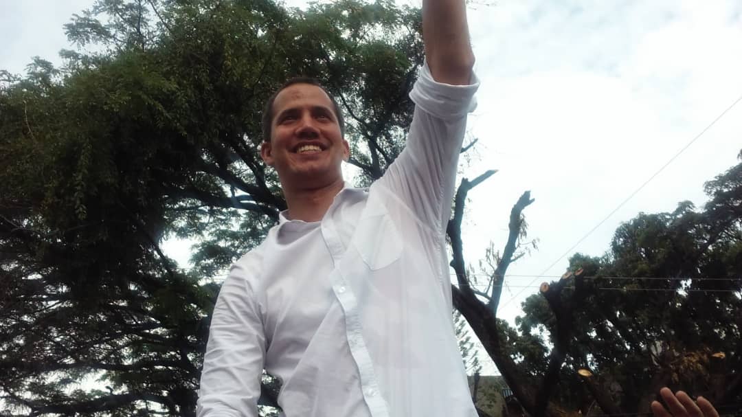 Guaidó en La Victoria: En los próximos días decidiremos el destino del país, vamos con todo (VIDEO)