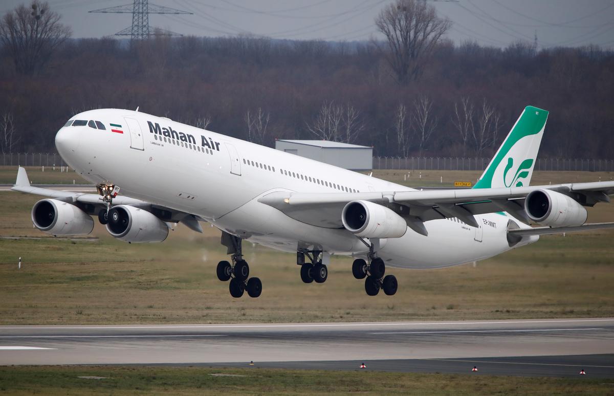 ¿Sigue el desfalco iraní? Airbus 340 de Mahan Air volvió a aterrizar en Punto Fijo