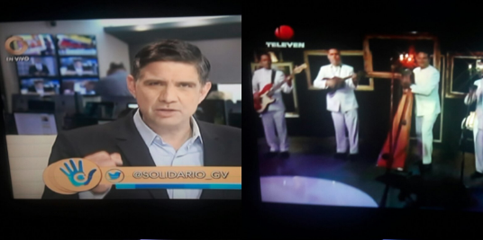 Televisión nacional como si nada, mientras Venezuela se vuelve tendencia global en twitter #30Abr