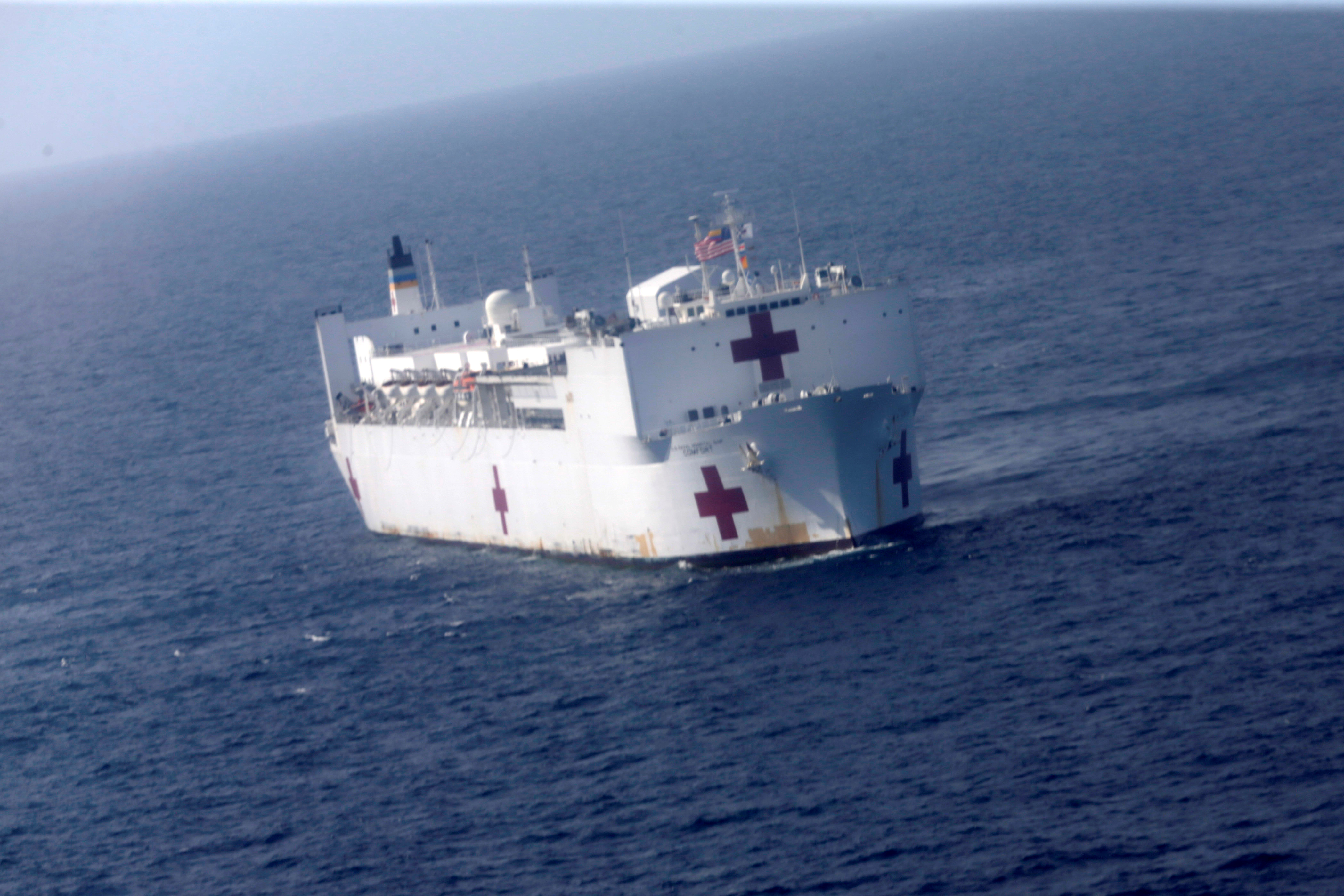 Buque hospital de Estados Unidos llegará a Honduras para prestar ayuda humanitaria