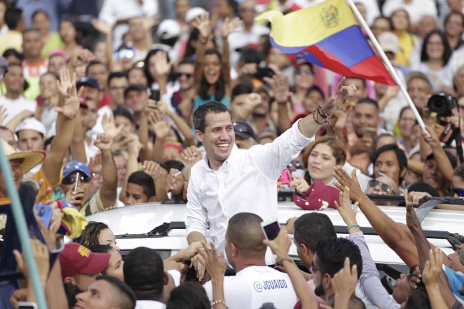 ¡A reventar! Así recibieron al presidente (E) Juan Guaidó en Carora (FOTOS)