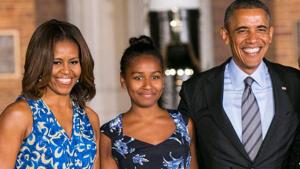 Hija menor de los Obama mostró su cuerpazo con ajustado vestido negro