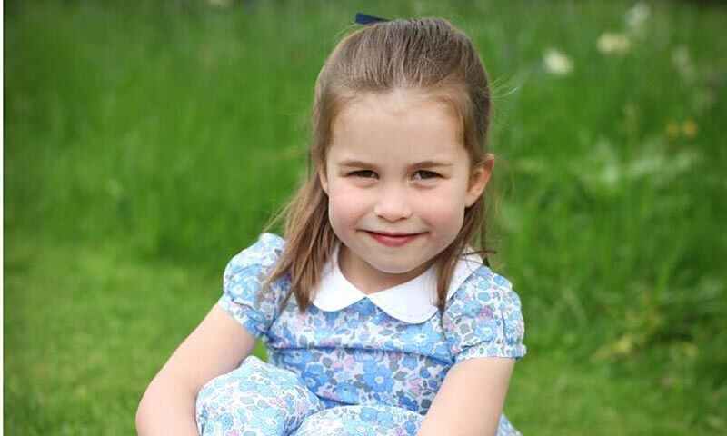 La princesa Charlotte cumple 4 años (FOTOS)