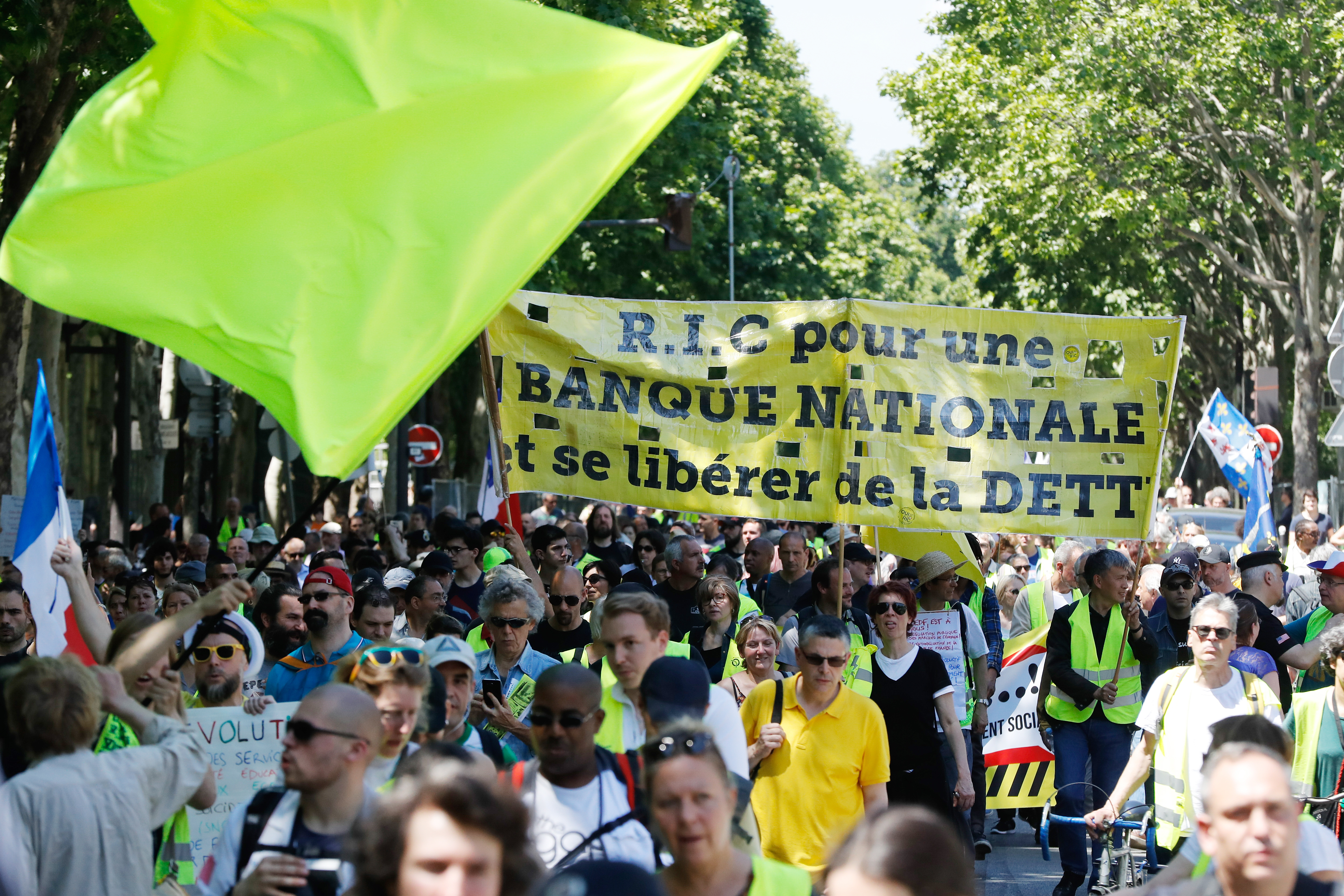 Escasa movilización de los chalecos amarillos en Francia este sábado