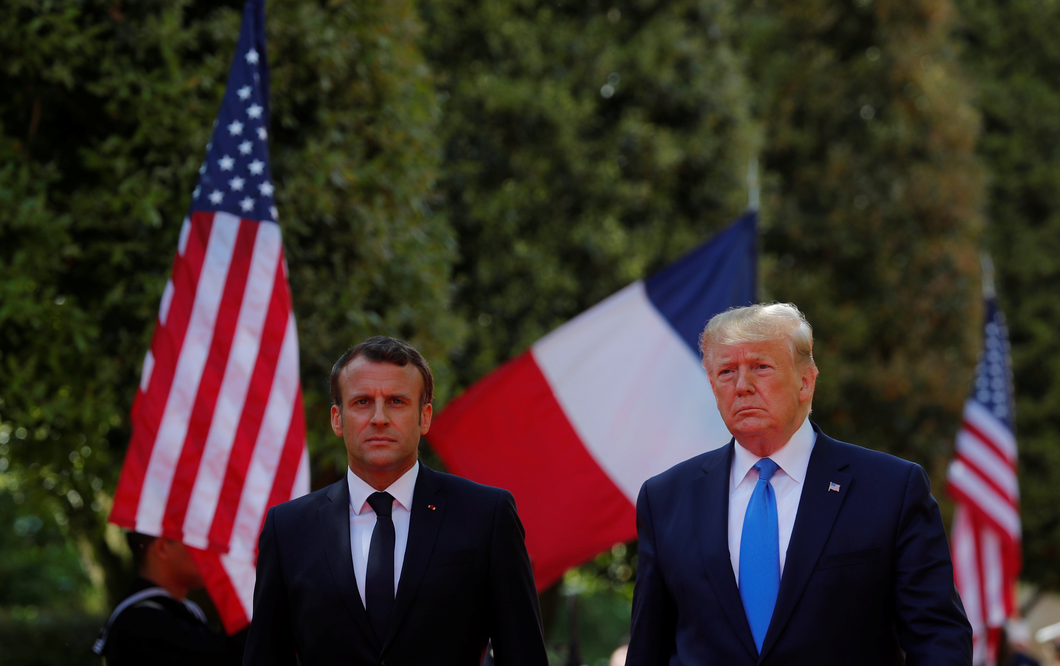 Donald Trump llega a Normandía para el 75 aniversario del Día D