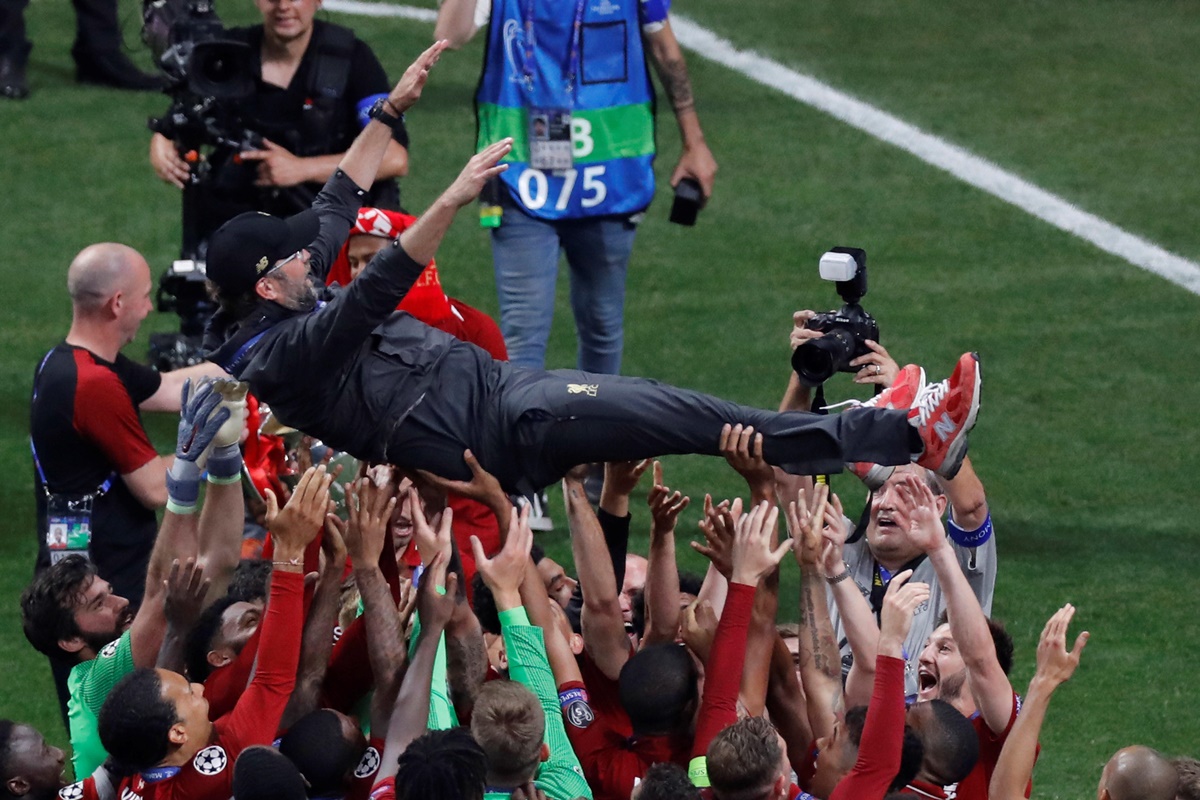 Las imágenes de la celebración del Liverpool tras ganar la Champions