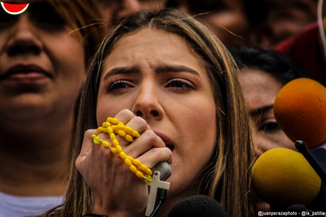 Fabiana Rosales en la sede de la ONU