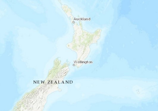 Terremoto de magnitud 6,2 sacude las islas Kermadec de Nueva Zelanda