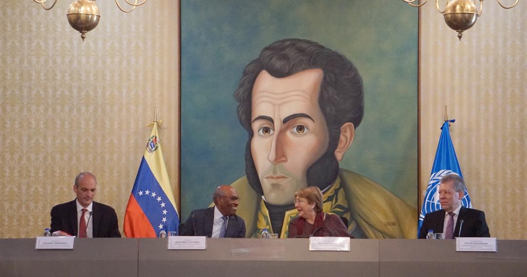 El chavismo hace de las suyas y aprovecha visita de Bachelet para ampliar su historial de mentiras