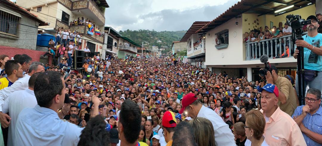 Guaidó asegura que si le toca bajar al infierno para acabar con esta dictadura, lo hará