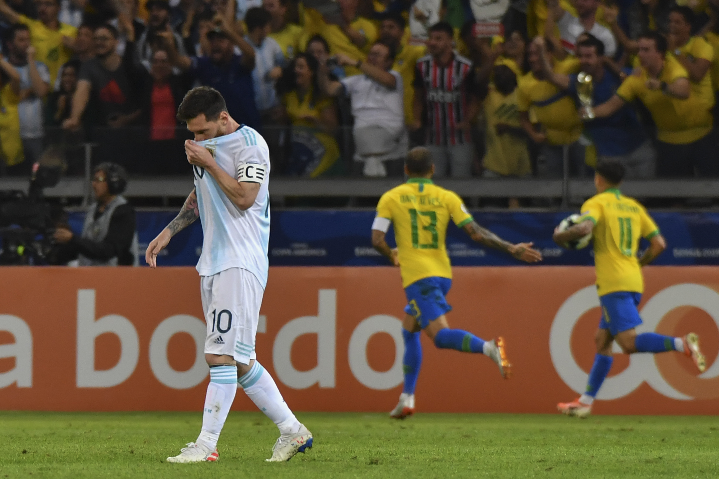 La dura respuesta de Bolsonaro a Messi por sus denuncias en la Copa América