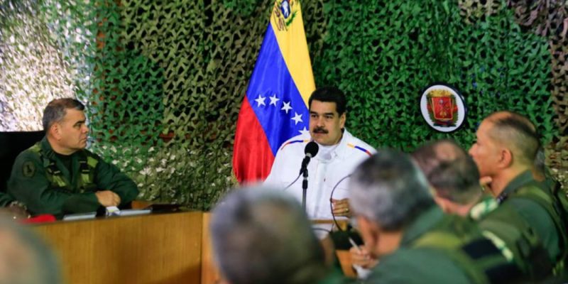 ¿Querrá un golpe de Estado? Lo que le dijo Maduro a los militares colombianos