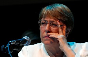 Grupos irregulares, censura y violación a DDHH: Bachelet deja en evidencia al régimen de Maduro en la ONU