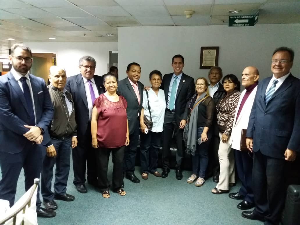 Copei legítimo ODCA junto a partidos del frente amplio se reunieron con el Presidente(e) Guaidó