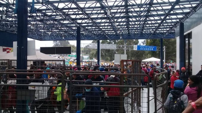 Llegada de venezolanos a Ecuador se duplica en última semana sin visa (Fotos y Video)